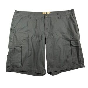 RedHead Brand Co Mens Cargo Shorts Size 48 Charcoal Gray Ripstop Field Tested